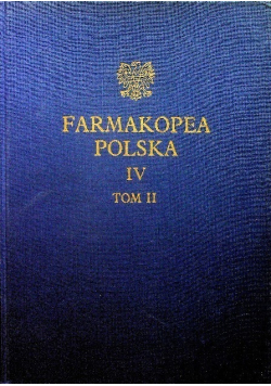 Farmakopea Polska IV Tom II