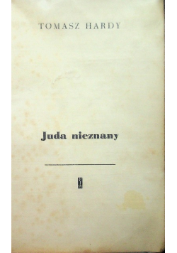 Juda nieznany