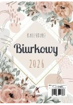 Planer 2026 biurkowy 12x17cm