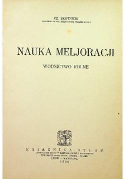 Nauka meljoracji 1925 r.
