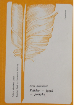 Folklor język poetyka