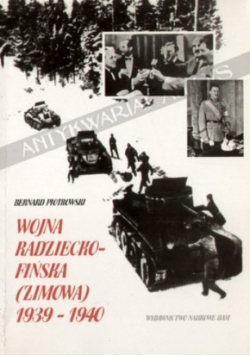 Wojna Radziecko Fińska Zimowa 1939 1940