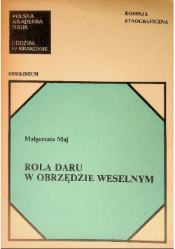 Rola daru w obrzędzie weselnym