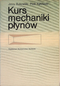 Kurs mechaniki płynów