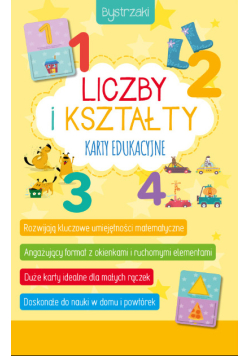 Bystrzaki. Liczby i kształty. Karty edukacyjne