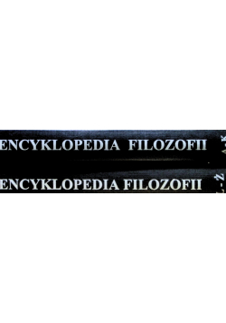 Encyklopedia filozofii  Tom 1 i 2