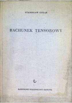 Rachunek tensorowy
