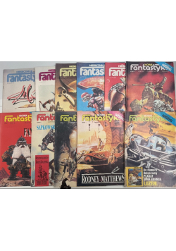 Miesięcznik fantastyka Nr 1 do 12 / 90