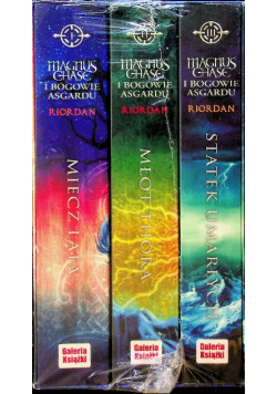 Pakiet Magnus Chase i bogowie Asgardu Tom 1 do 3