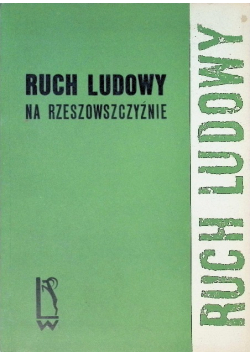 Ruch ludowy na rzeszowszczyźnie