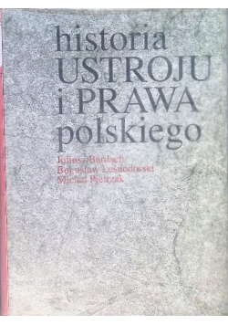 Historia ustroju i prawa polskiego