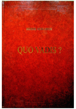 Quo Vadis