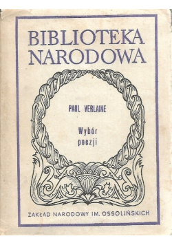 Verlaine Wybór poezji