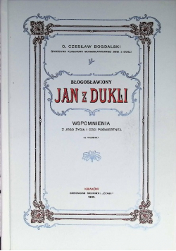 Błogosławiony Jan z Dukli
