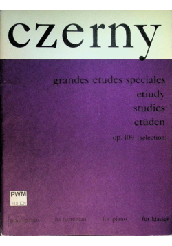 Czerny grandes etudes speciales etiudy