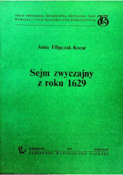 Sejm zwyczajny z roku 1629
