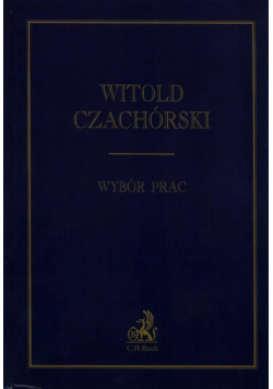 Witold Czachórski Wybór prac