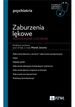 Zaburzenia lękowe. Diagnozowane i leczenie