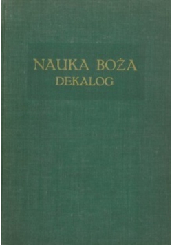 Nauka Boża Dekalog
