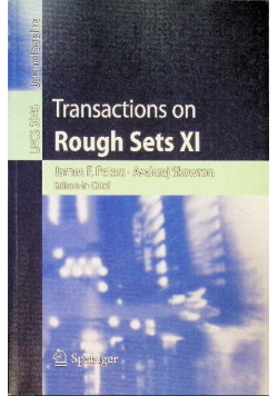 Transactions on Rough Sets XI