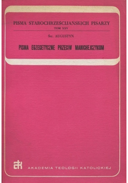 Pisma egzegetyczne przeciw Manichejczykom