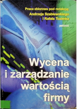 Wycena i zarządzanie wartością firmy