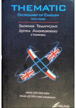 Słownik tematyczny języka angielskiego z indeksem