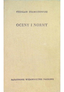 Oceny i normy