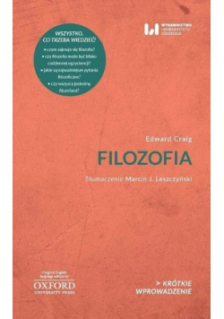 Wszystko co trzeba wiedzieć Filozofia