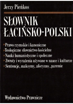 Słownik łacińsko - polski