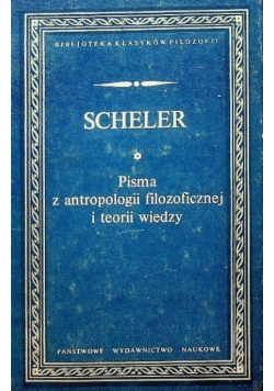 Pisma antropologii filozoficznej i teorii wiedzy