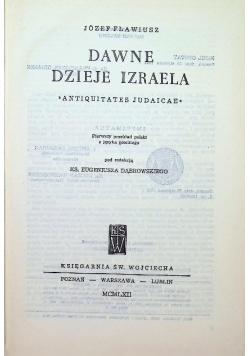 Dawne dzieje Izraela
