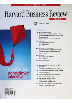 Harvard Business Review Polska Wrzesień 2008