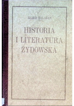 Historia i Literatura Żydowska Tom II
