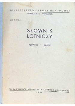 Słownik lotniczy rosyjsko polski
