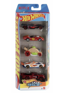 Hot Wheels Samochodziki 5-pak Let's Race Na start
