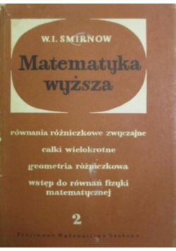 Matematyka wyższa Tom II