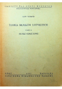 Teoria silników lotniczych Część 2