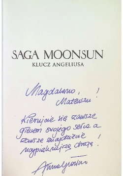 Saga Moonsun. Klucz Angeliusa