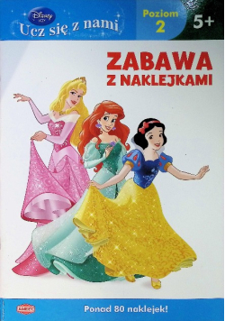 Disney Ucz się z nami Księżniczka Zabawa z naklejkami