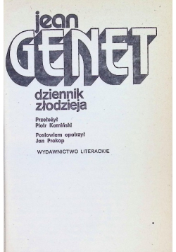 Dziennik złodzieja