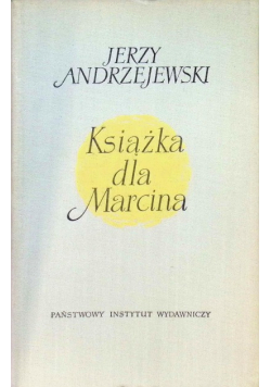 Książka dla Marcina