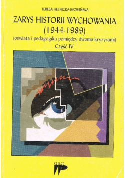 Zarys historii wychowania Część 4