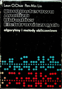 Komputerowa analiza układów elektronicznych