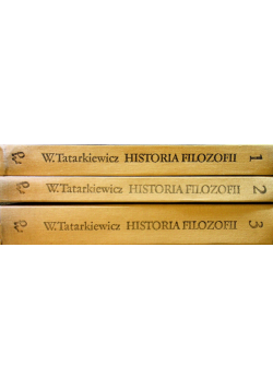 Historia filozofii Tom 1 do 3