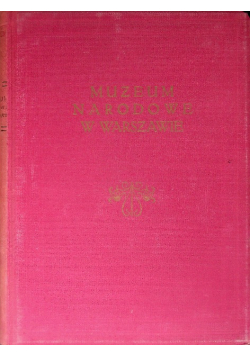 Muzeum Narodowe w Warszawie 1926 r.