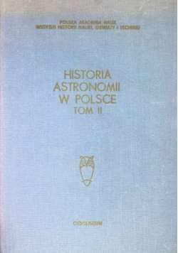 Historia astronomii w Polsce Tom II