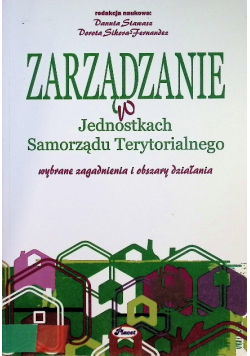 Zarządzanie w Jednostkach Samorządu Terytorialnego