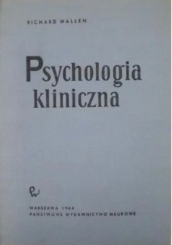 Psychologia kliniczna