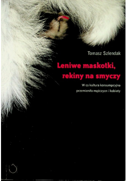 Leniwe maskotki rekiny na smyczy